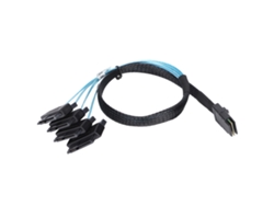 Cable Adaptador Mini Sas Sff 8087 A Sata 8482 Para Serveraid Mr10i