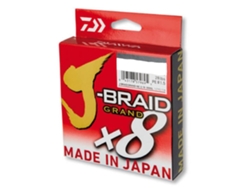 Daiwa J-braid Grand 8-braid, 135m, 0,18mm, 12.5kg / 28lbs, Luz-gris, Hilo De Pescar Trenzado, 12793-018