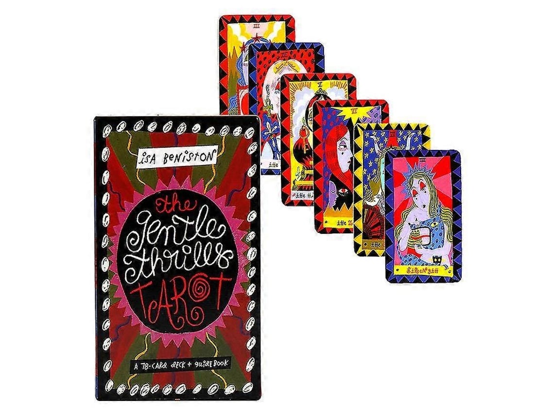 Juego de mesa para fiestas familiares con baraja de adivinación del destino y profecía del tarot Gentle Thrills