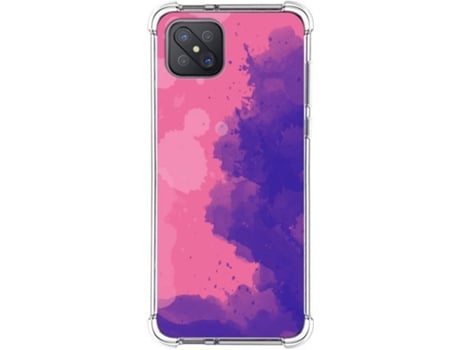 Carcasa Oppo Reno 4Z 5G TUMUNDOSMARTPHONE Acuarela 07