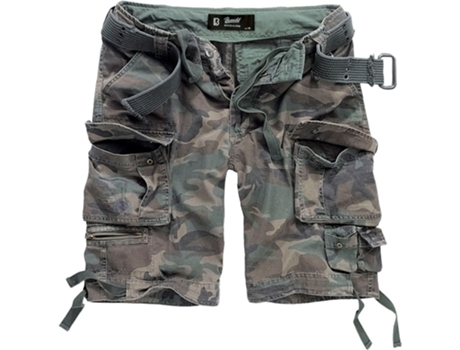 Calção BRANDIT Calções Savage Vintage Verde 6XL Homem