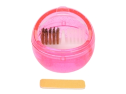 Limpiador De Cepillos De Uñas Duradero, Práctico, Pequeño Y Compacto - Herramienta De Limpieza Para El Hogar