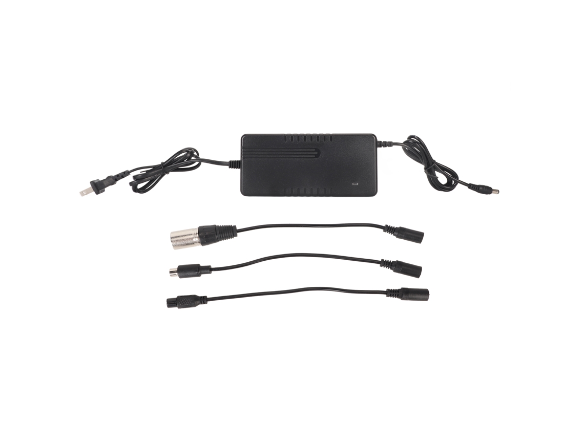 Adaptador De Corriente Universal De Carga Rápida De 42 V Y 2 A Con Cable Y Enchufe Estadounidense (100-240 V)