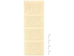 Organizador Juguetes Peluche También Utiliza Guardar RNEMITERY Beige (33x24x4cm)