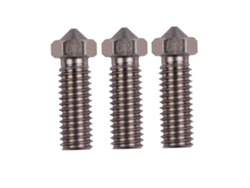3 Boquillas Extrusoras Volcano De Acero Inoxidable M6 Para Filamento De 0,2 Mm Y 1,75 Mm Para Sidewinder X1 Tevo Little Monster