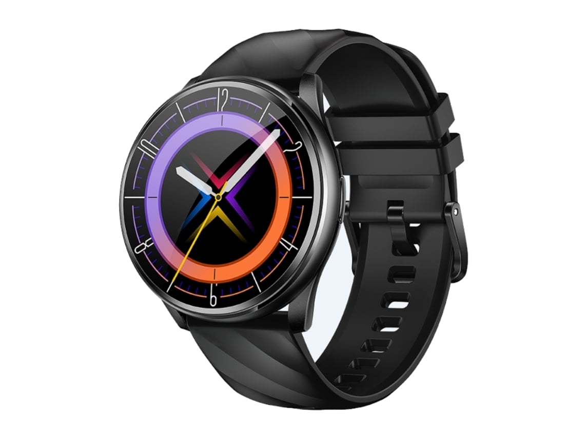 Reloj Inteligente Ipx8 Impermeable Funciones Femeninas Ultrafinas Compañero de Salud y Fitness Negro YEMAESRE