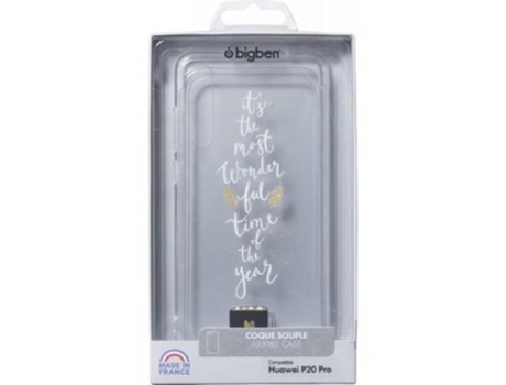Funda para Huawei P20 Pro BIGBEN CONNECTED Plástico Transparente