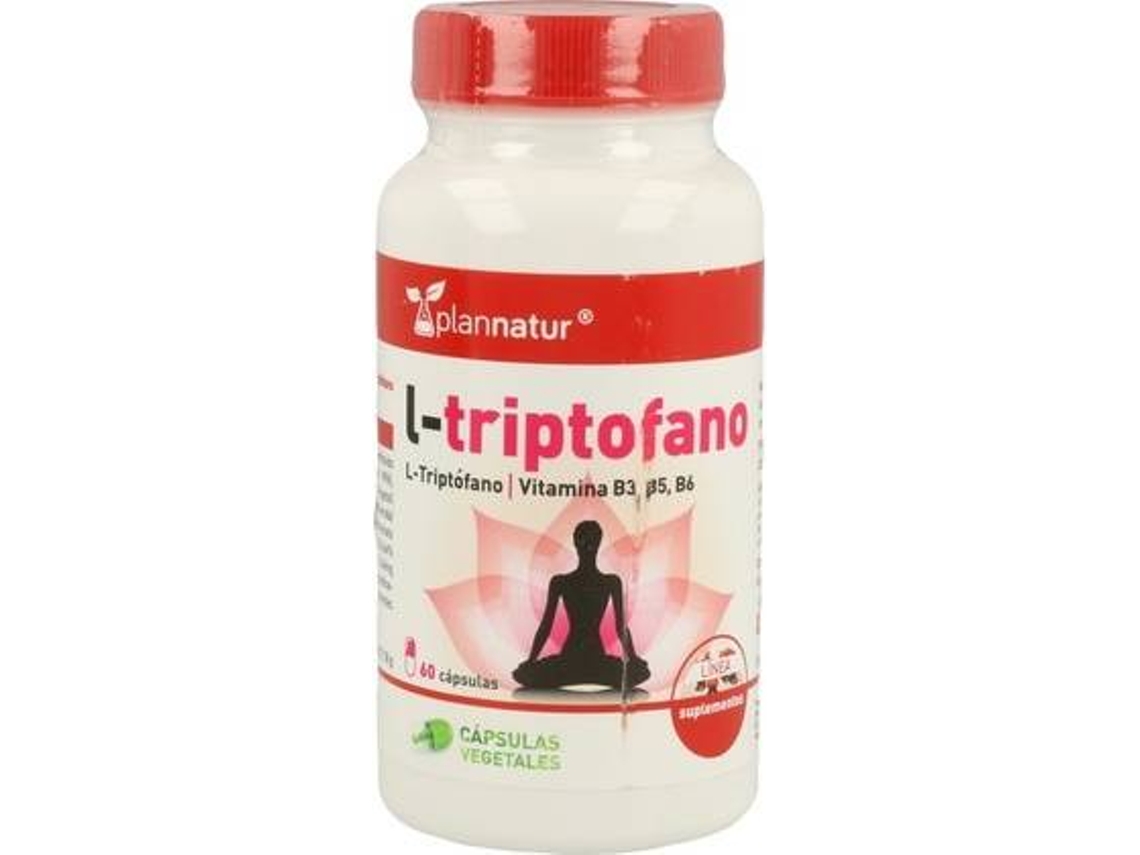 Complemento Alimentar PLANNATUR L-Triptófano (60 cápsulas)