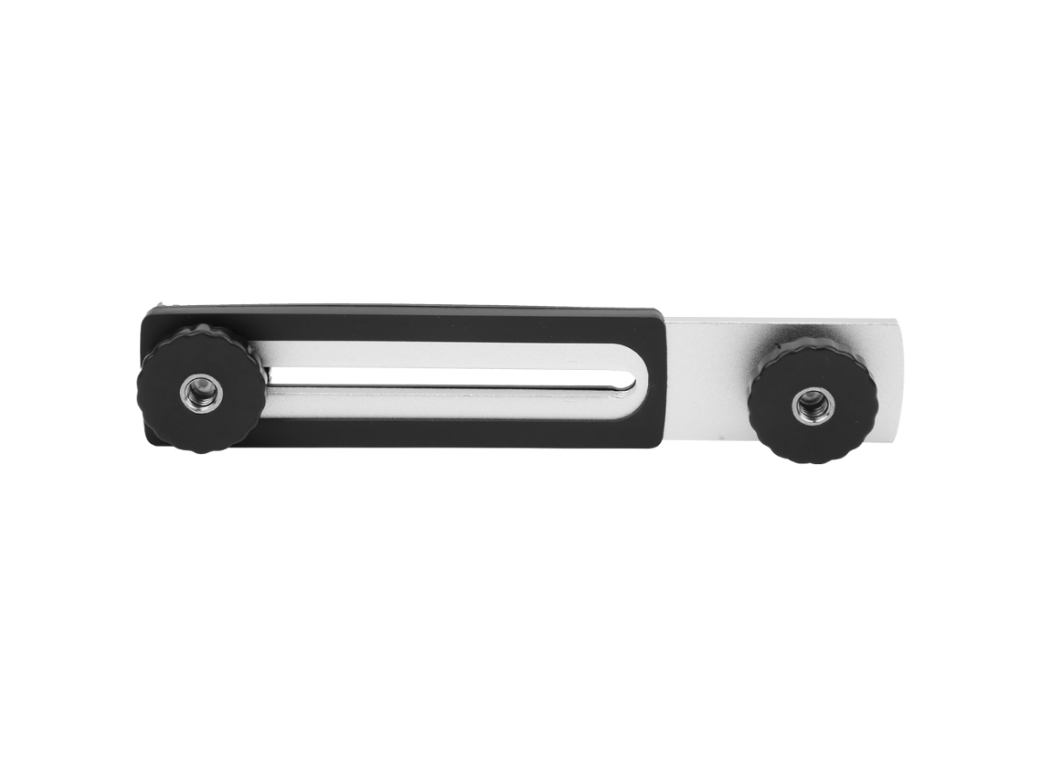 NEVEANCE Soporte Adaptador con Luz de Relleno y Micrófono para Cámara Digital Universal