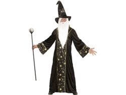 Disfraz de Hombre WIDMANN mago de fantasía oscura (Tam.: L)