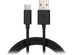 Cable USB VEHO (USB-C - USB-C - Negro)