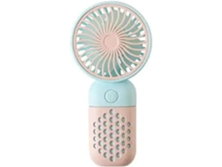 Mini ventilador de mesa portátil USB para uso doméstico y exterior.