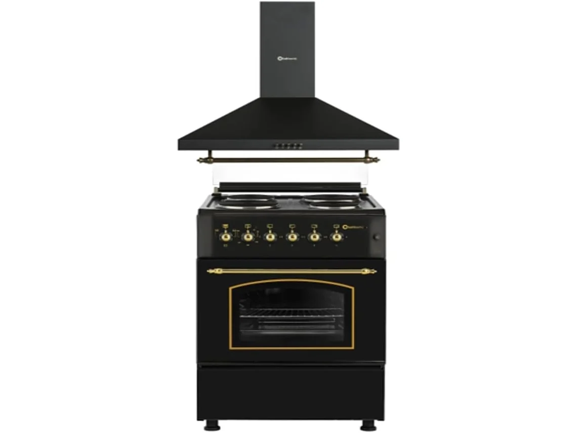 Extractor de aire para estufa eléctrica Solthermic® Combo Pack Rustic Black 60
