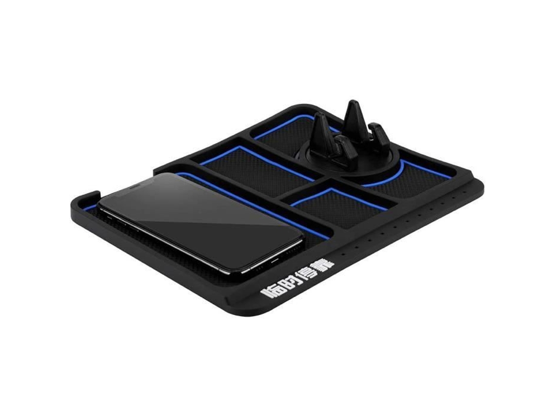 Soporte anticaída para coche, soporte de ventilación multifuncional para salpicadero de coche, alfombrilla para GPS para teléfono móvil 765
