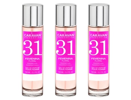 3x CARAVAN Perfume de Hombre Nº31 - 150ml