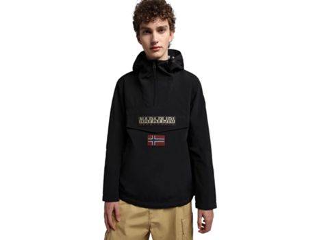 Chaqueta Impermebale para Hombre NAPAPIJRI (XL - Negro)