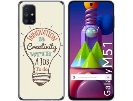 Carcasa Samsung Galaxy M51 TUMUNDOSMARTPHONE Creativity Multicolor