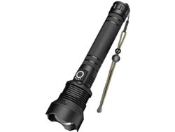 Linterna Led Ultra Potente, 90000 Lúmenes Xhp70, Recargable, Ajustable, Resistente Al Agua, Con Batería Incluida.