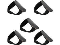 Juego De 5 Protectores Negros Para La Palanca De Cambios De Motocicleta: Protección Suave Y Duradera Para Los Pedales.