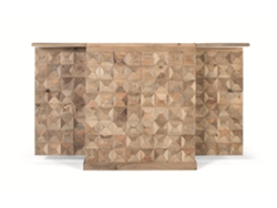 Mueble bar Giner Y Colomer con 2 puertas en madera de mango