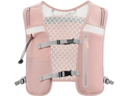 Chaleco De Hidrataci N Para Correr 4l Correas Ajustables El Pecho Soporte Reflectante Tel Fono M Vil Bolsa Agua Unisex