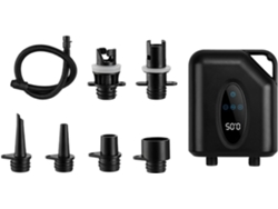 Compresor De Aire De Alta Presión De 20 Psi Con Pantalla Digital Y 6 Boquillas Portátiles Para Aerógrafos.