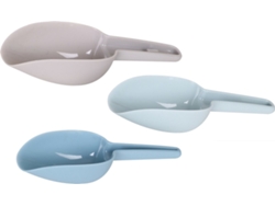 Juego De 3 Cucharas Medidoras - - Plástico - 17/18/21 Cm