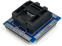 Bloque Adaptador De Programación Para Soportes De Prueba De 0,5 Mm Y Adaptadores Qfp64, Tqfp64 Y Lqfp64.