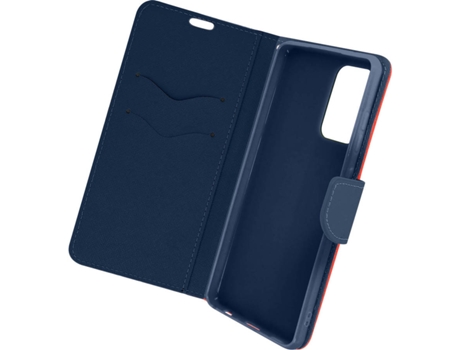 Carcasa Xiaomi Redmi 10 AVIZAR Soporte Cartera Azul