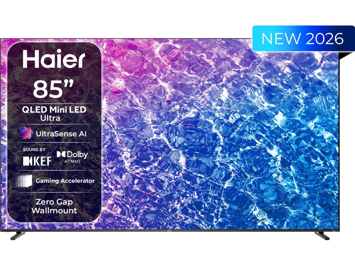 TV HAIER H85M92FUX (QLED - 85'' - 216 cm - 4K Ultra HD - Smart TV)