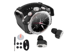 Reloj Bluetooth 2 en 1 EOOCOO con auriculares