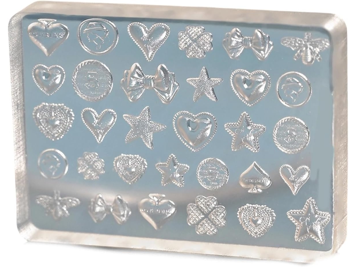 Molde De Silicona Flexible Para Uñas, Tema De La Fortuna, Textura Perfecta Para Esteticistas Y