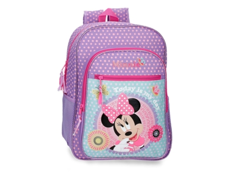 Mochila Escolar DISNEY (30 x 40 x 13 - Morado)