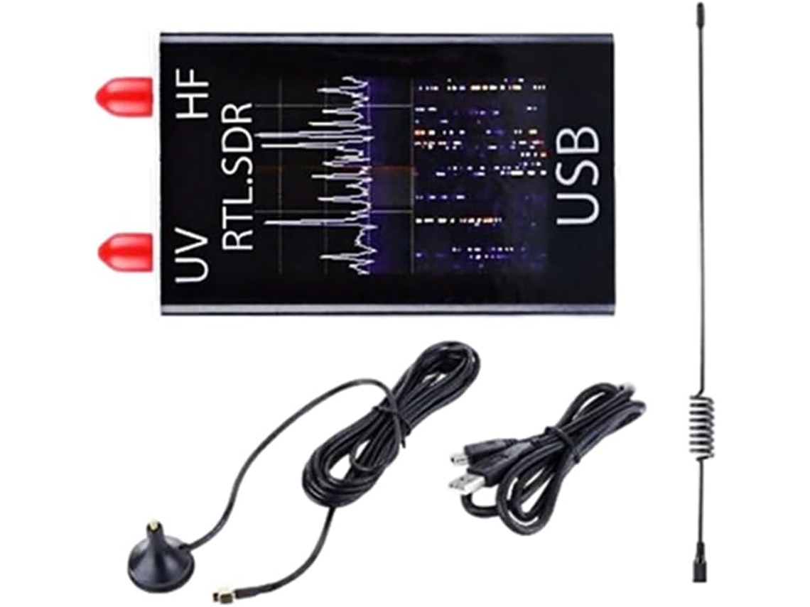 Receptor De Radio Por Software De Banda Completa Rtl-sdr De 100 Khz A 1,7 Ghz Con Antena.
