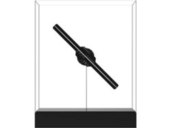 Set De Regalo Con Ventilador Holográfico 3d Y Luz Led - Decoración