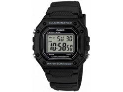 Reloj Digital CASIO Hombre (Goma - Negro)
