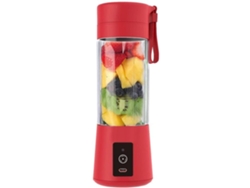 Licuadora portátil mini licuadora personal para batidos y batidos exprimidor de frutas recargable USB Gusshious rojo