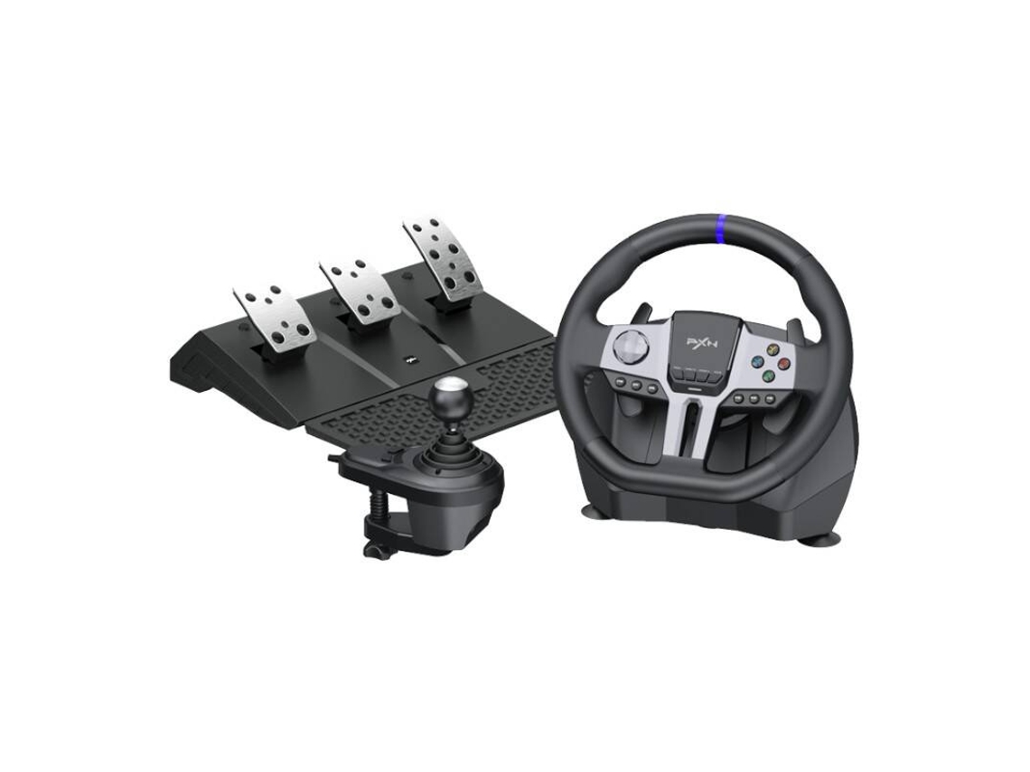 Volante de juegos Pxn V9 para PS4, Xbox One, PC y Switch con pedales y vibración