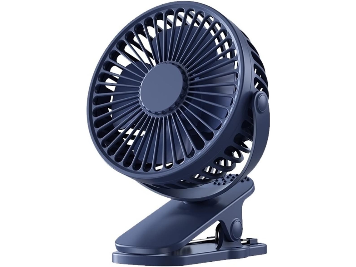 Ventilador De Escritorio Usb Ventilador Clip Ultra Silencioso Mini Portátil Refrigeración Con Viento Fuerte Y