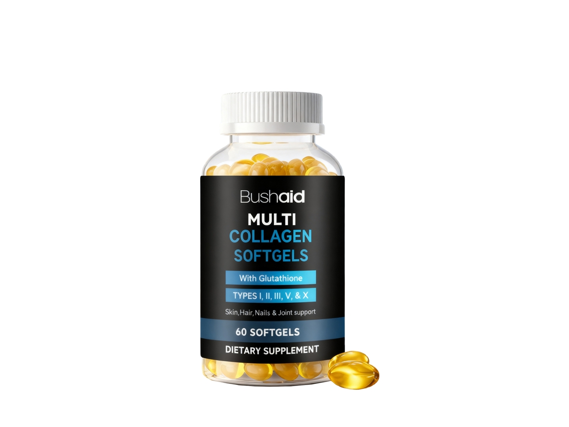 Cápsulas Busaid Multi Collagen Cuidado Suave