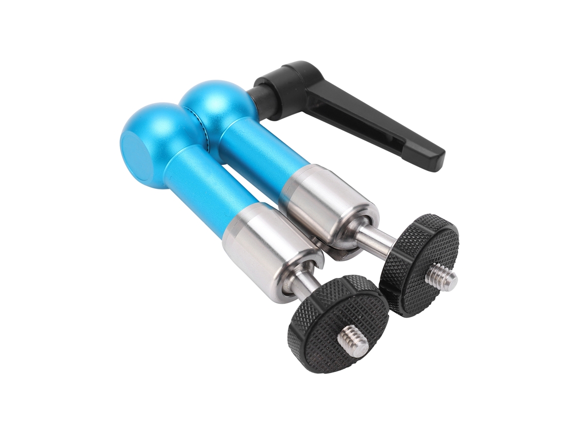 Brazo articulado de fricción ajustable de metal para cámara de monitor con soporte de expansión