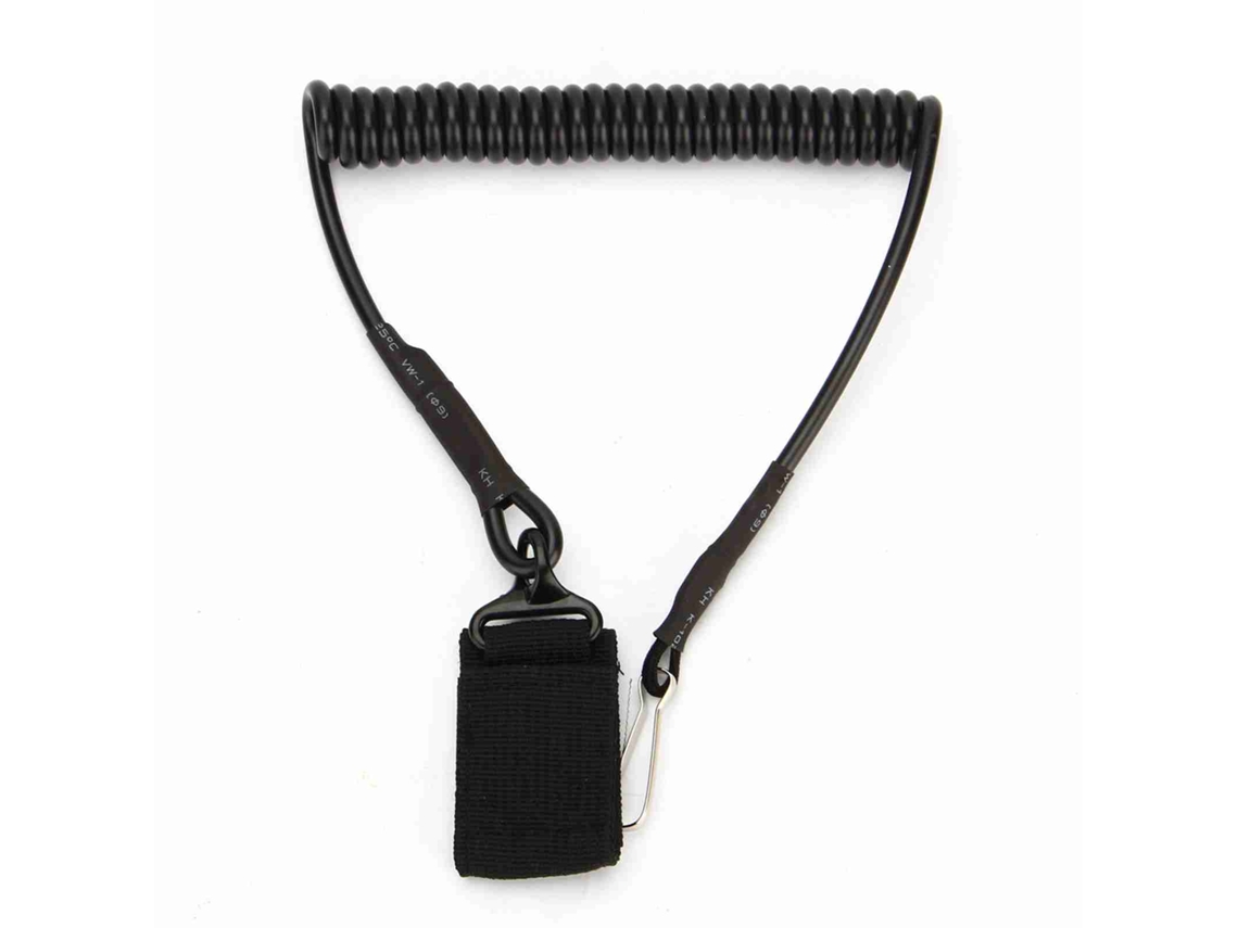 Fivela Tática Para Pistola Ajustável Com Mola Elástica Cinto Seguro Para Armas E Chaves