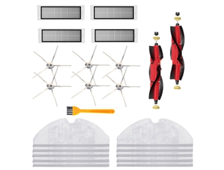 23 piezas para Xiaomi Roborock S5 Max S6 accesorios piezas de aspiradora lavable filtro Hepa rodillo cepillo Cepillo Lateral fregona