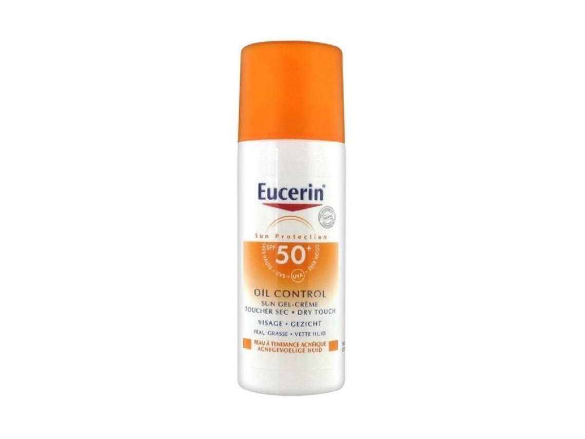 Protector Solar En Gel-crema Control De Aceite Toque Seco Spf 50+ Ultra Ligero
