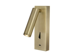 Aplique lector con USB cuero 3W luz cálida TARIFA III LED