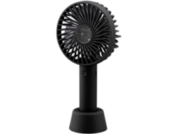 Mini Ventilador De Escritorio Usb Portátil Mano Con Batería Recargable Y Base 3 Modos Para