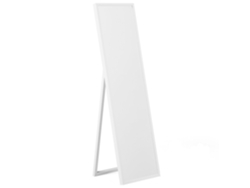 Espejo de pie BELIANI Torcy de Material sintético Blanco 40x3x140