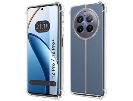Funda para Realme 12 Pro 5G / 12 Pro Plus 5G TUMUNDOSMARTPHONE Silicona Transparente