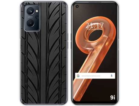 Carcasa Realme 9i TUMUNDOSMARTPHONE Dibujos Neumatico Multicolor