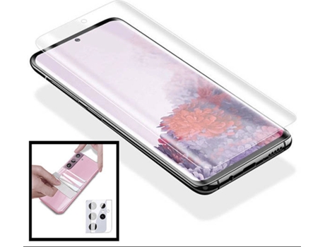 Kit Protector Hidrogel Samsung Galaxy S21 Plus Phonecare Full Cover 360 Transparente
